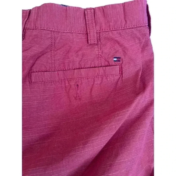 Tommy Hilfiger Casual Shorts size 40 Red Salmon Chino Men's - Picture 3 of 3